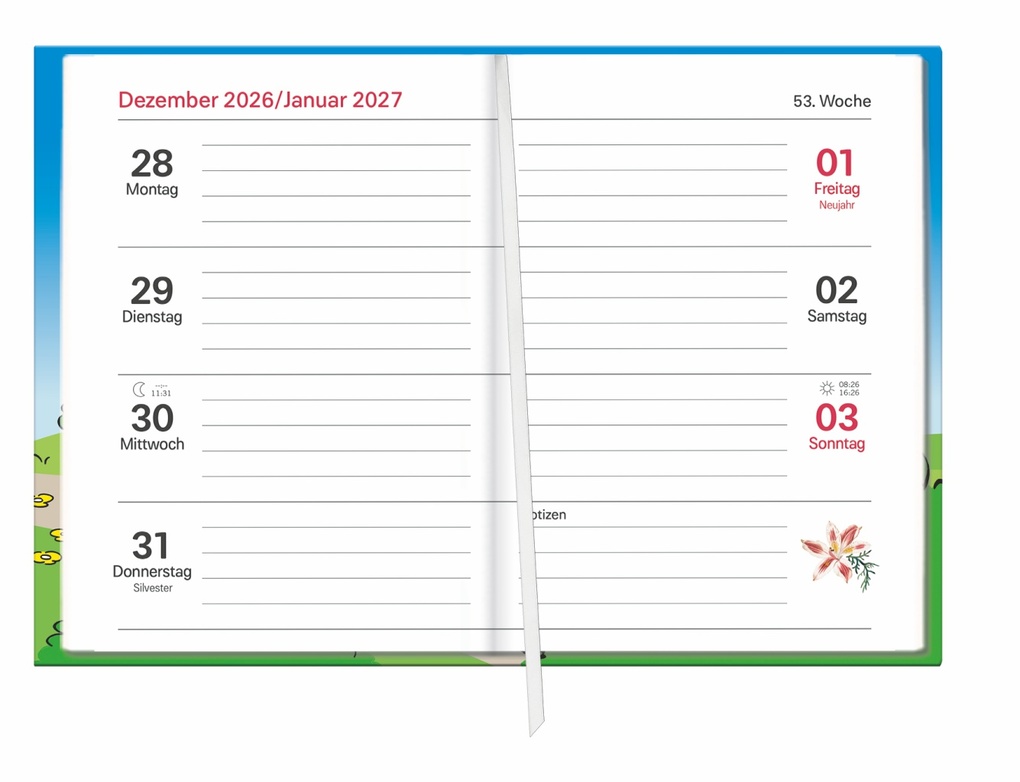 Weitere Ansicht: Rentner Kalenderbuch A6 2027