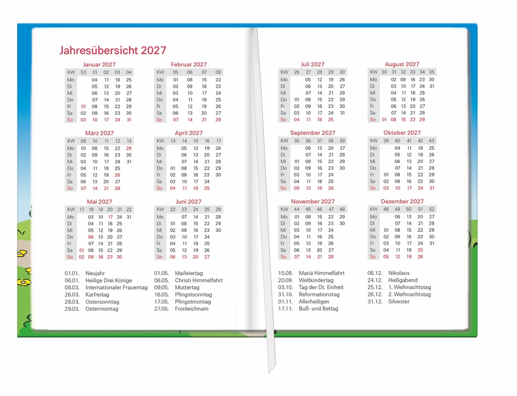 Weitere Ansicht: Rentner Kalenderbuch A6 2027