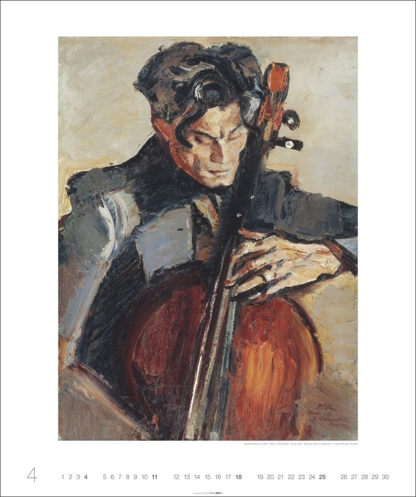 Weitere Ansicht: Allegro - Musik in der Kunst Kalender 2027 - Musik in der Kunst