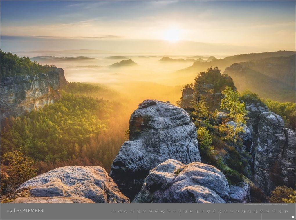 Weitere Ansicht: Deutsche Nationalparks - Edition Alexander von Humboldt Kalender 2027