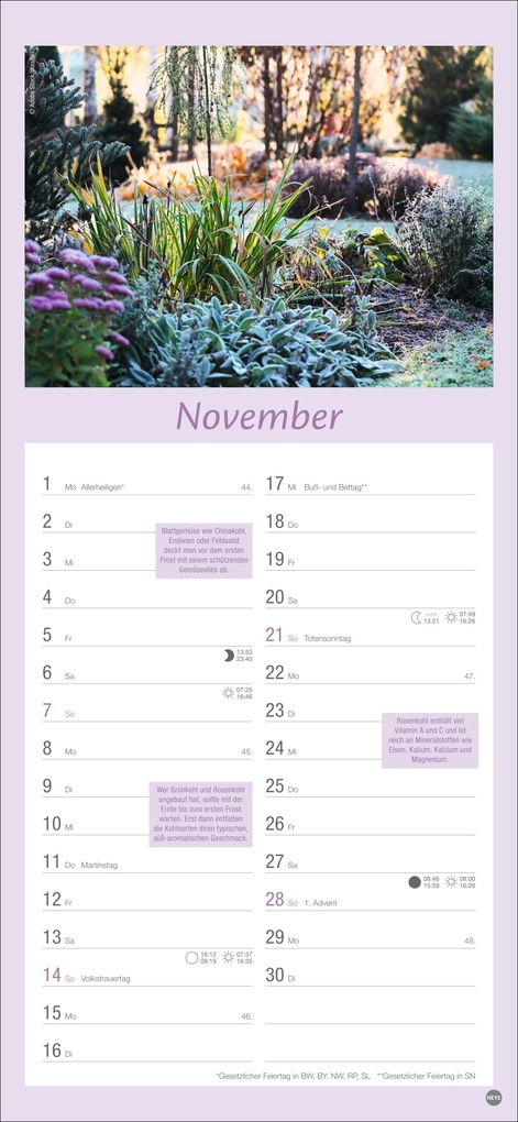 Weitere Ansicht: Gartenplaner 2027