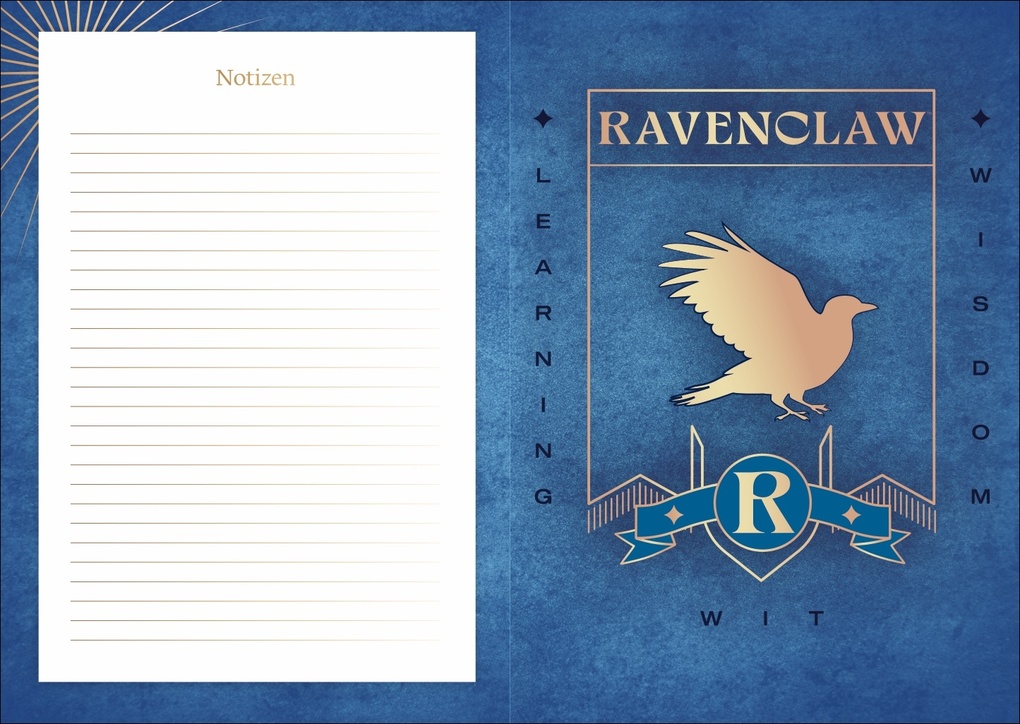 Weitere Ansicht: Harry Potter 17-Monats-Kalenderbuch A5 2027 - 17 Monate. Von August 2026 bis Dezember 2027