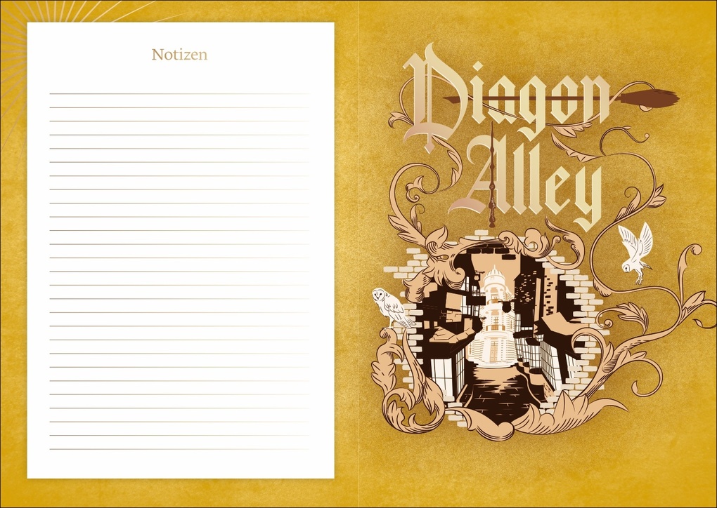 Weitere Ansicht: Harry Potter 17-Monats-Kalenderbuch A5 2027 - 17 Monate. Von August 2026 bis Dezember 2027