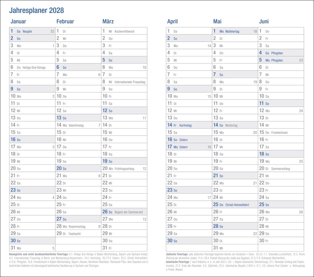 Weitere Ansicht: Wochen-Taschenkalender, schwarz 2027