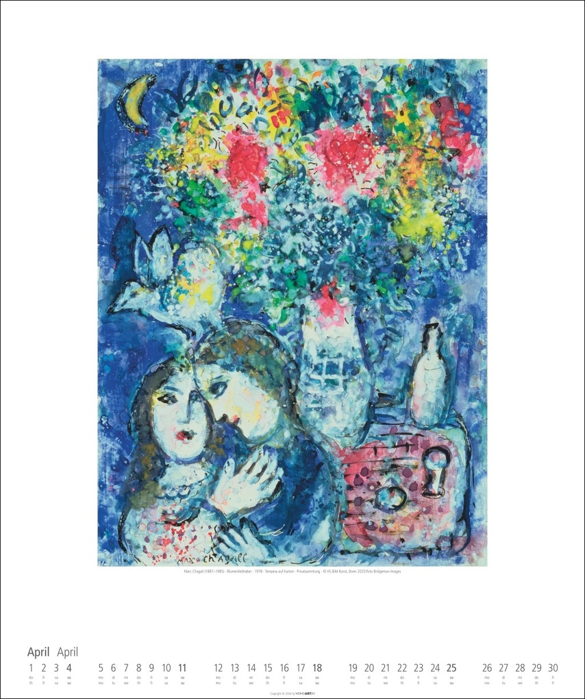 Weitere Ansicht: Marc Chagall Kalender 2027 | Marc Chagall