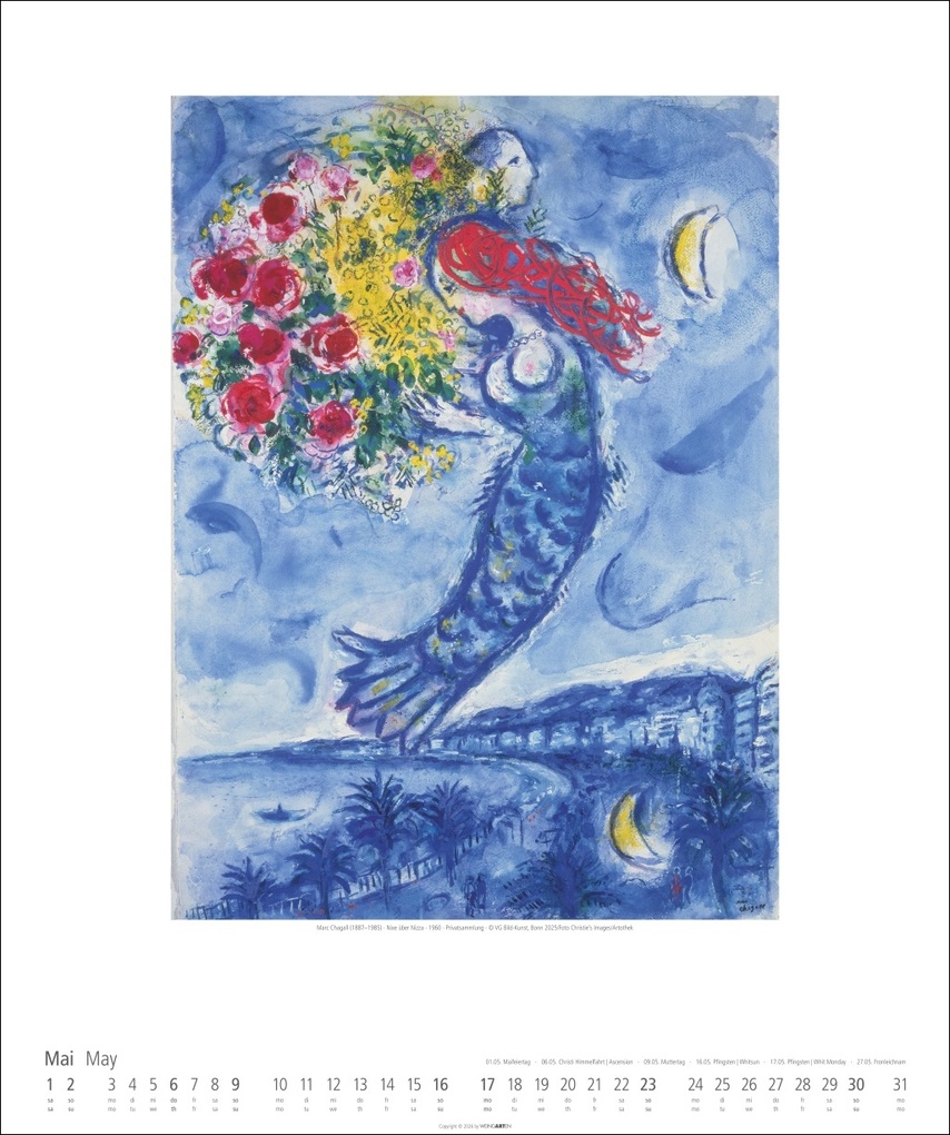 Weitere Ansicht: Marc Chagall Kalender 2027 | Marc Chagall