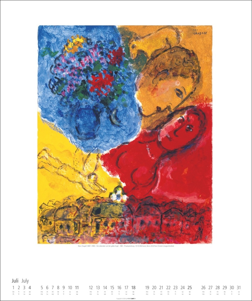 Weitere Ansicht: Marc Chagall Kalender 2027 | Marc Chagall