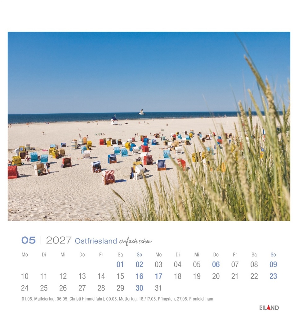 Weitere Ansicht: Ostfriesland Postkartenkalender 2027 - einfach schön