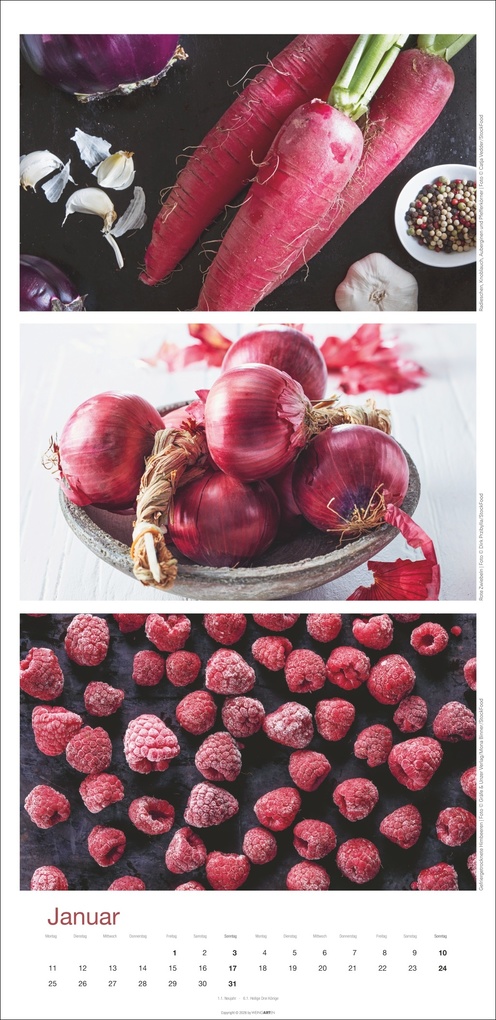Weitere Ansicht: Colours of Food Kalender 2027