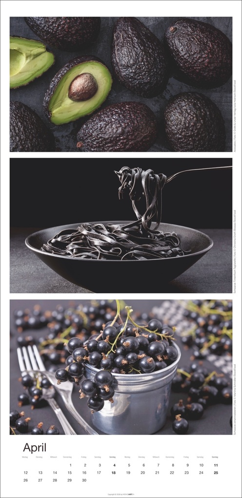 Weitere Ansicht: Colours of Food Kalender 2027