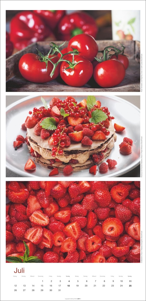 Weitere Ansicht: Colours of Food Kalender 2027