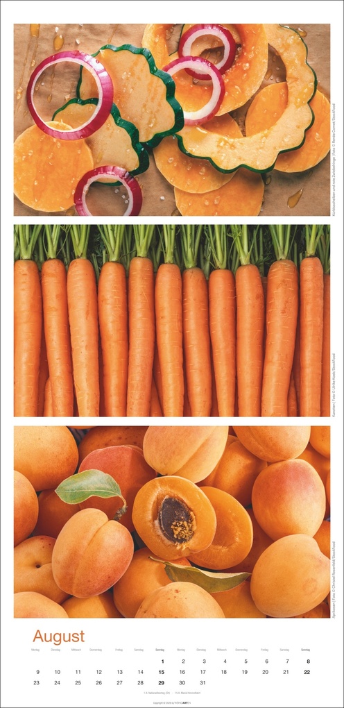 Weitere Ansicht: Colours of Food Kalender 2027