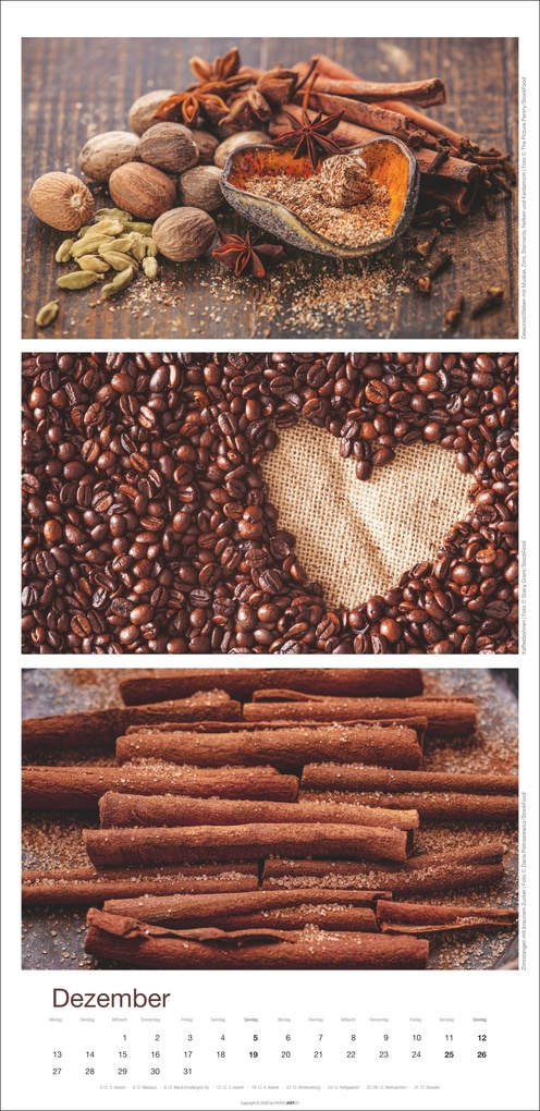Weitere Ansicht: Colours of Food Kalender 2027