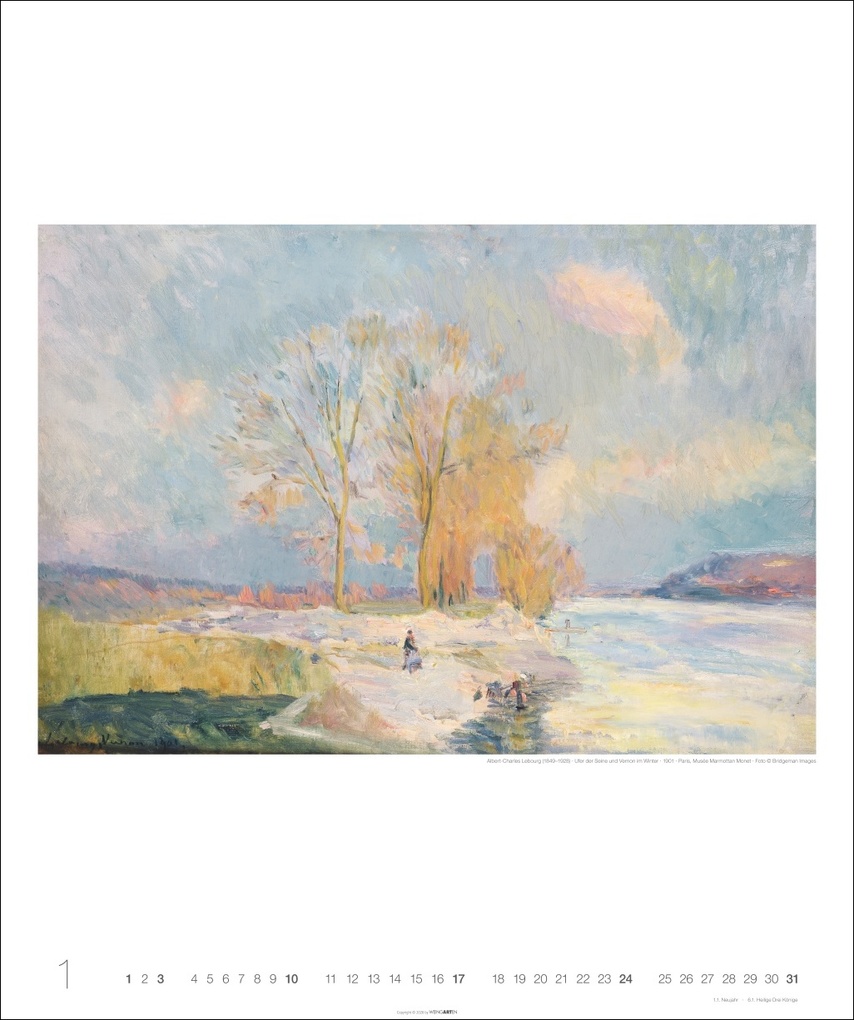 Weitere Ansicht: Die schönsten Wälder und Wiesen Kalender 2027 | Pierre Bonnard, Henri Matisse, Claude Monet