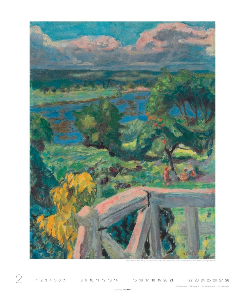 Weitere Ansicht: Die schönsten Wälder und Wiesen Kalender 2027 | Pierre Bonnard, Henri Matisse, Claude Monet