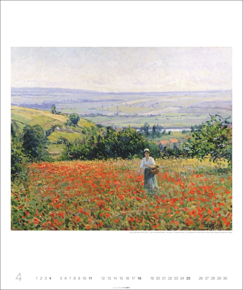 Weitere Ansicht: Die schönsten Wälder und Wiesen Kalender 2027 | Pierre Bonnard, Henri Matisse, Claude Monet