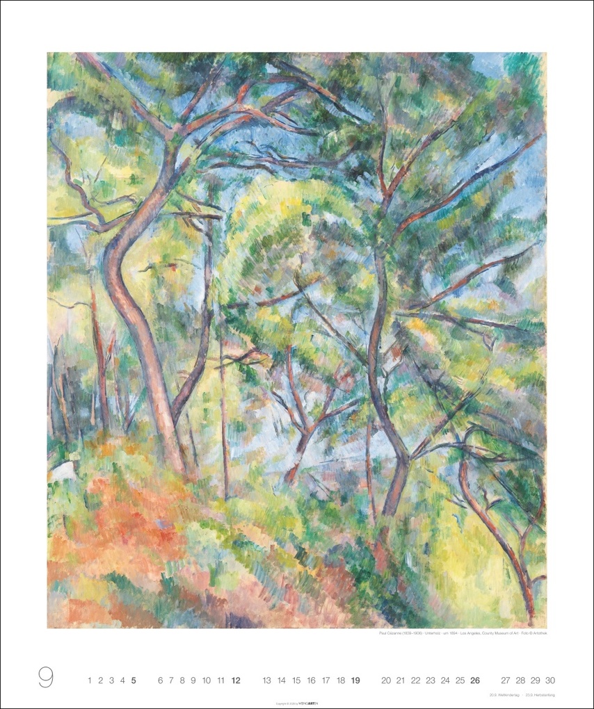 Weitere Ansicht: Die schönsten Wälder und Wiesen Kalender 2027 | Pierre Bonnard, Henri Matisse, Claude Monet