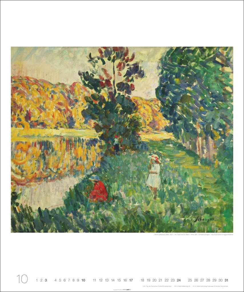 Weitere Ansicht: Die schönsten Wälder und Wiesen Kalender 2027 | Pierre Bonnard, Henri Matisse, Claude Monet