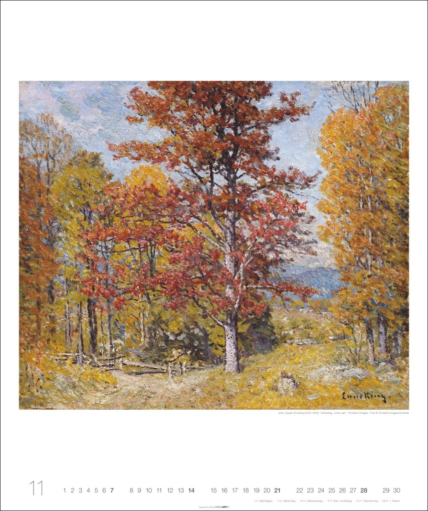 Weitere Ansicht: Die schönsten Wälder und Wiesen Kalender 2027 | Pierre Bonnard, Henri Matisse, Claude Monet