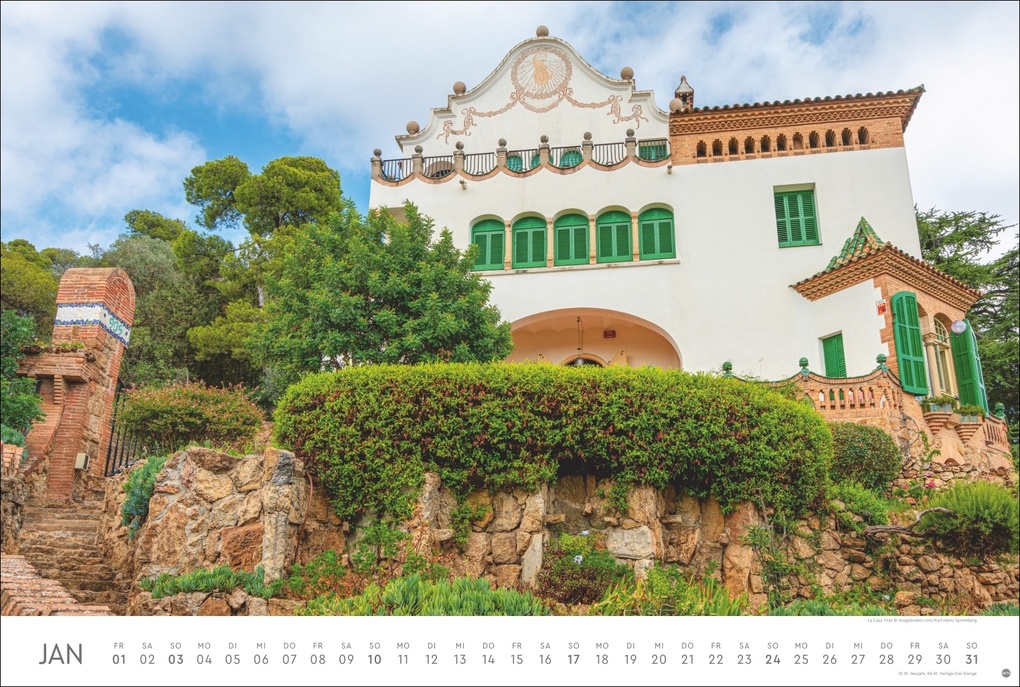 Weitere Ansicht: Barcelona Edition Kalender 2027