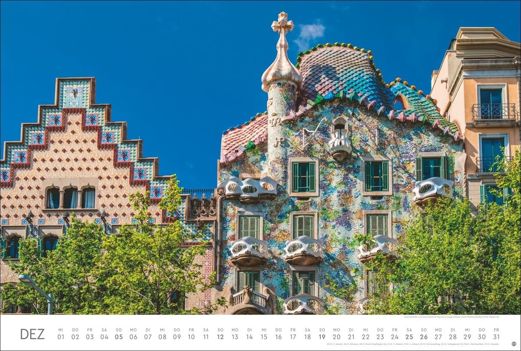 Weitere Ansicht: Barcelona Edition Kalender 2027