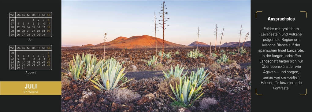Weitere Ansicht: Eine Reise um die Welt Premium-Tischplaner 2027 - Wochenkalender mit 53 Fotografien | Ann-Christine Artel