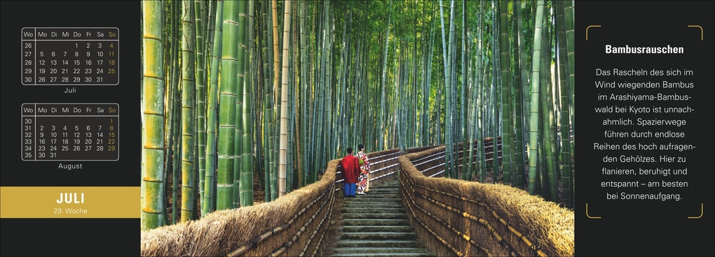 Weitere Ansicht: Eine Reise um die Welt Premium-Tischplaner 2027 - Wochenkalender mit 53 Fotografien | Ann-Christine Artel