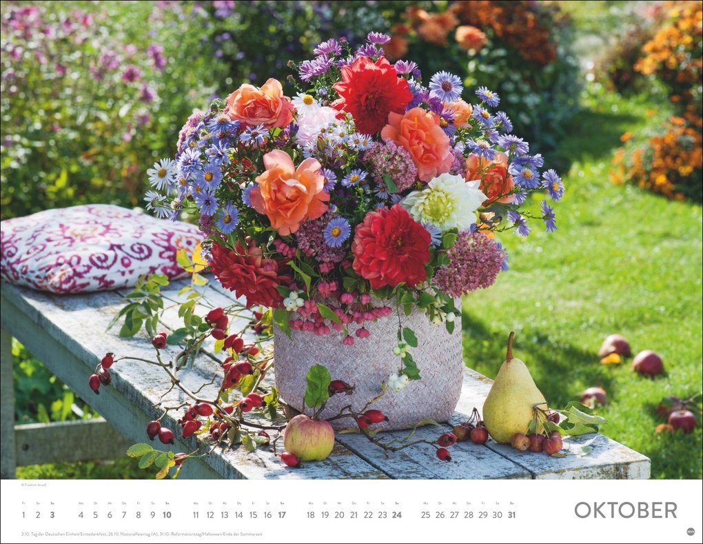 Weitere Ansicht: Blumenpracht Posterkalender 2027