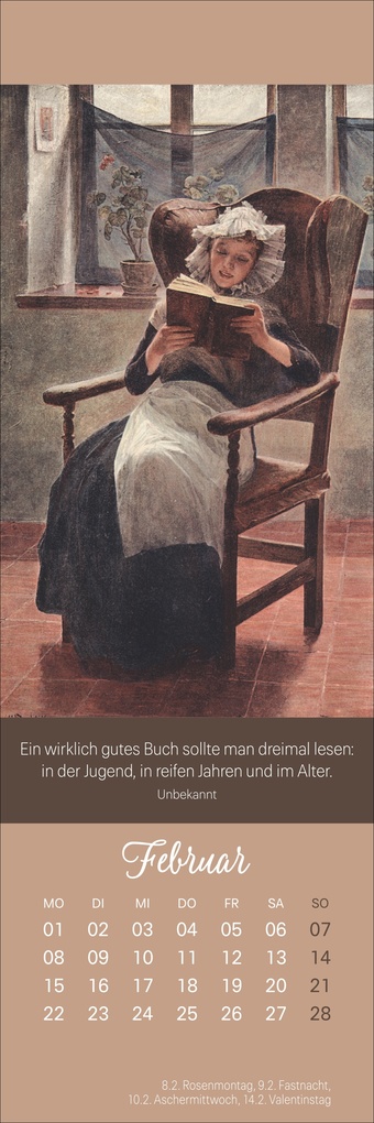 Weitere Ansicht: Frauen & Lesen Lesezeichen & Kalender 2027