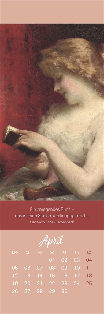 Weitere Ansicht: Frauen & Lesen Lesezeichen & Kalender 2027