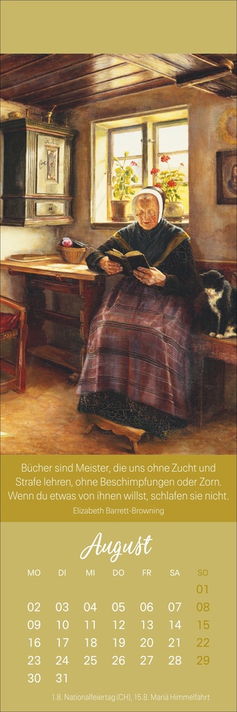Weitere Ansicht: Frauen & Lesen Lesezeichen & Kalender 2027
