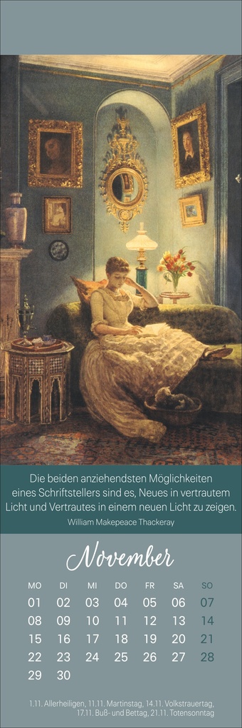 Weitere Ansicht: Frauen & Lesen Lesezeichen & Kalender 2027