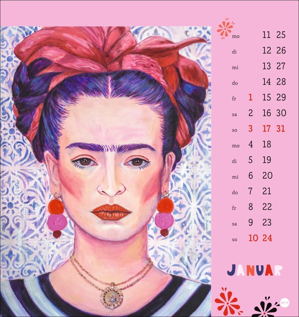 Weitere Ansicht: Frida Postkartenkalender 2027
