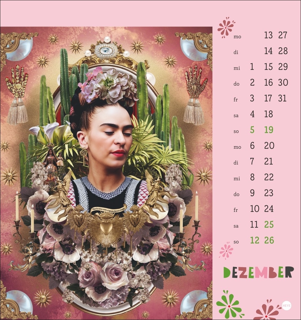 Weitere Ansicht: Frida Postkartenkalender 2027
