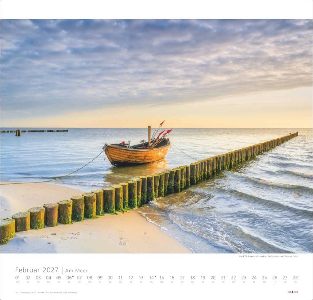 Weitere Ansicht: Am Meer Edition Kalender 2027 - Sand, Wind und Wellen | Hans Jessel