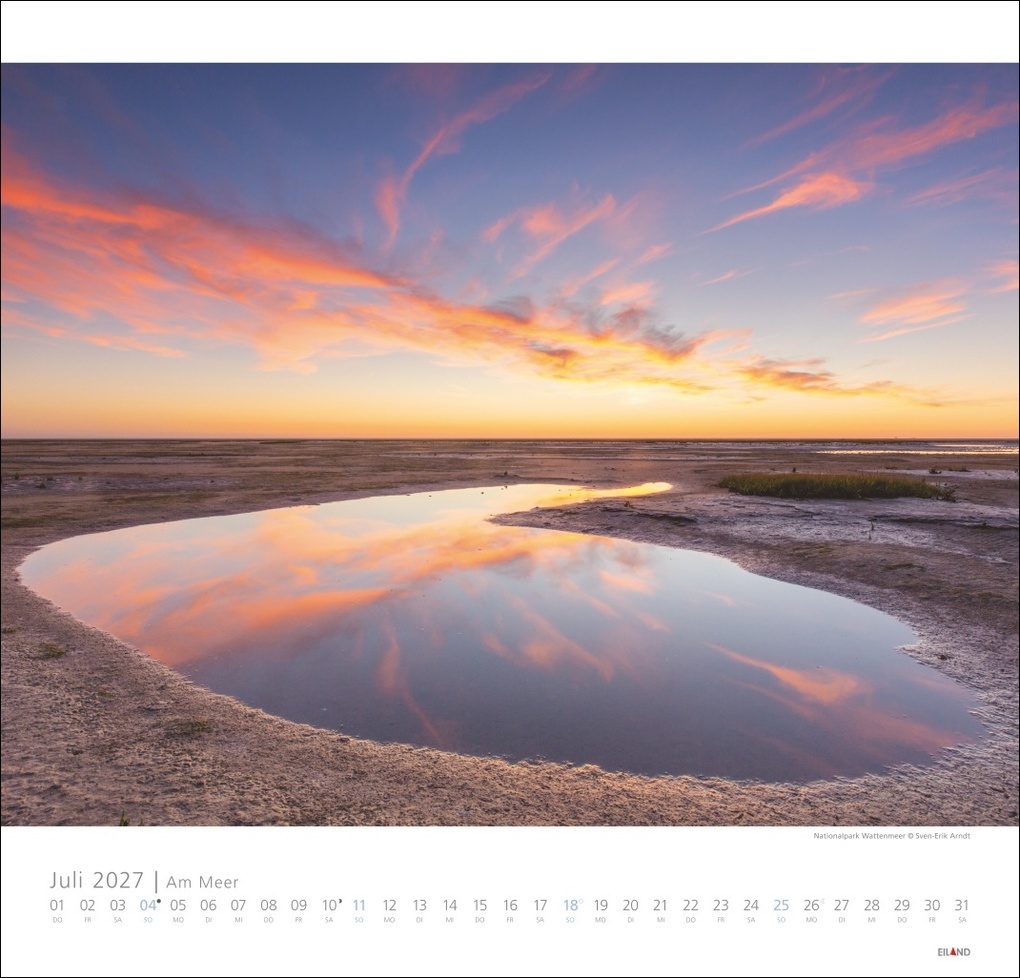 Weitere Ansicht: Am Meer Edition Kalender 2027 - Sand, Wind und Wellen | Hans Jessel