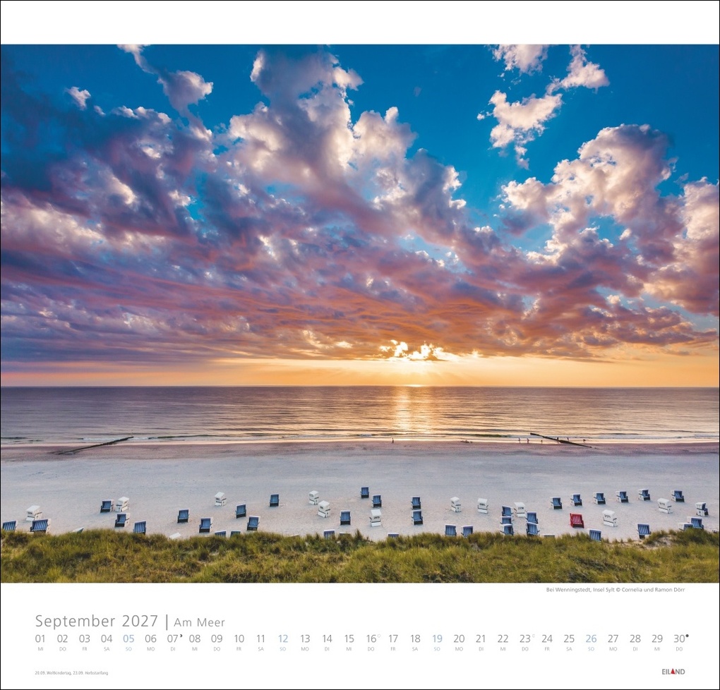 Weitere Ansicht: Am Meer Edition Kalender 2027 - Sand, Wind und Wellen | Hans Jessel