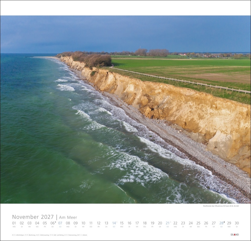Weitere Ansicht: Am Meer Edition Kalender 2027 - Sand, Wind und Wellen | Hans Jessel
