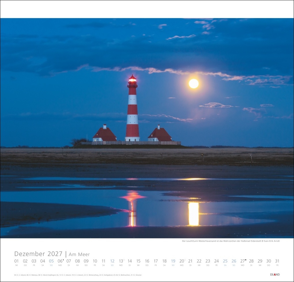 Weitere Ansicht: Am Meer Edition Kalender 2027 - Sand, Wind und Wellen | Hans Jessel