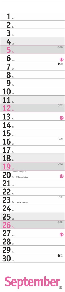 Weitere Ansicht: Langplaner, pink 2027