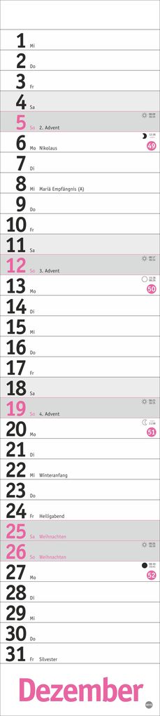 Weitere Ansicht: Langplaner, pink 2027