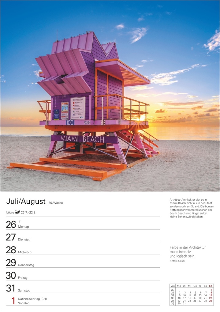 Weitere Ansicht: Amerika Wochenplaner 2027 - Eine Reise in 53 Bildern | Ulrike Issel
