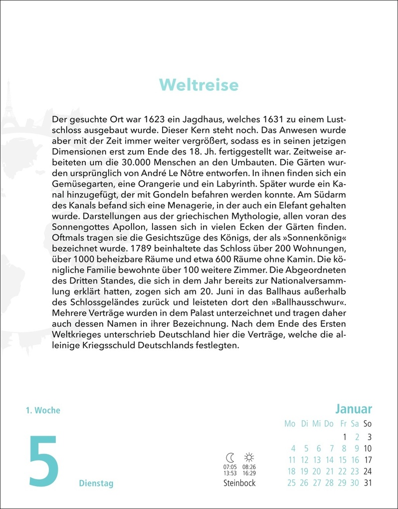 Weitere Ansicht: Stefan Heine Gehirnjogging Tagesabreißkalender 2027 | Stefan Heine