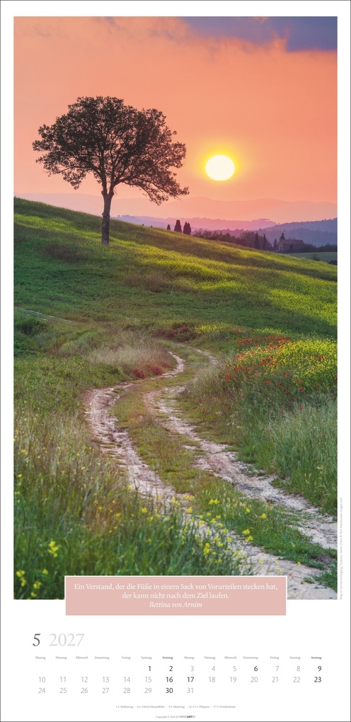Weitere Ansicht: Traumhafte Wege Kalender 2027