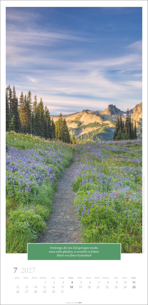 Weitere Ansicht: Traumhafte Wege Kalender 2027