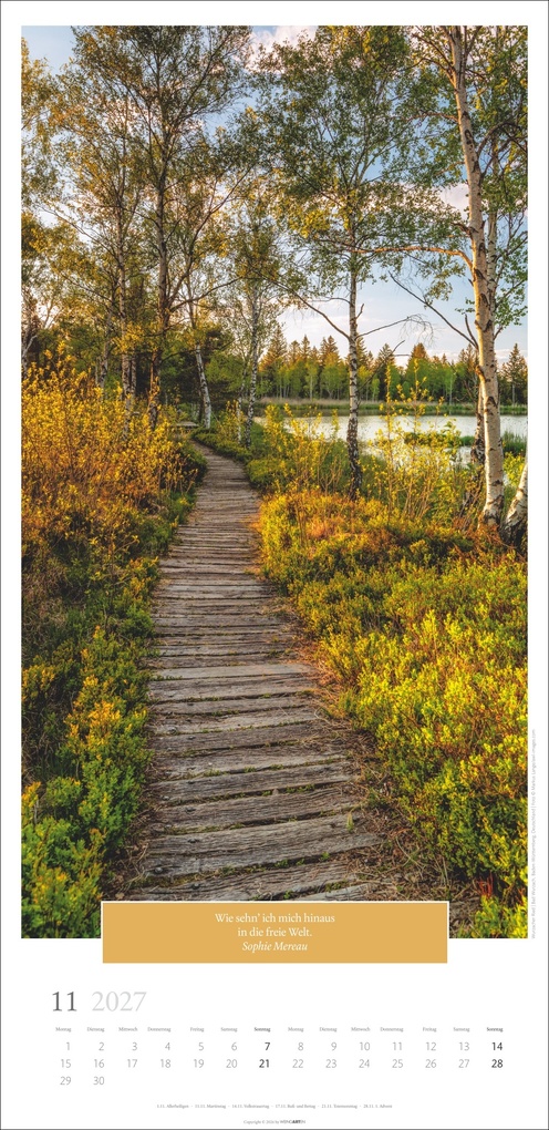 Weitere Ansicht: Traumhafte Wege Kalender 2027