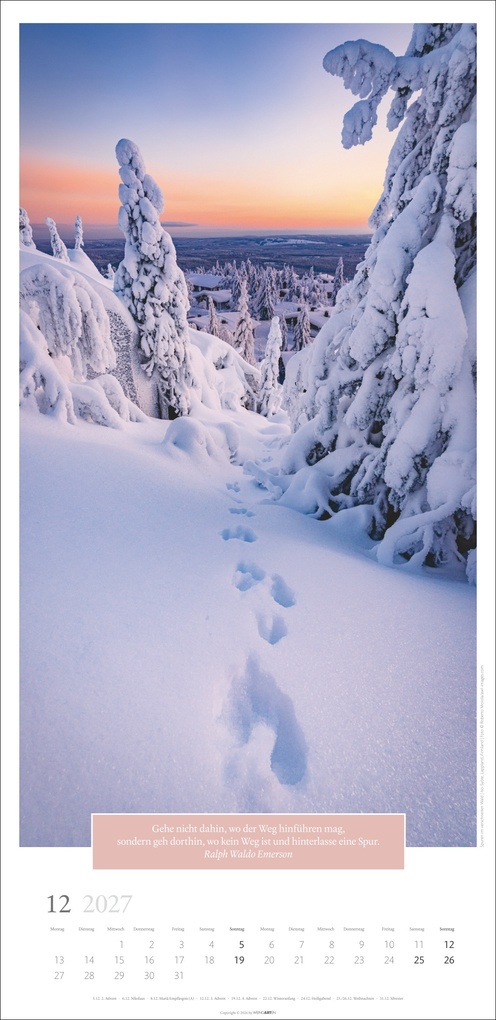 Weitere Ansicht: Traumhafte Wege Kalender 2027
