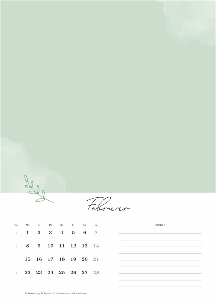 Weitere Ansicht: Kreativkalender Glücksmomente A4 2027