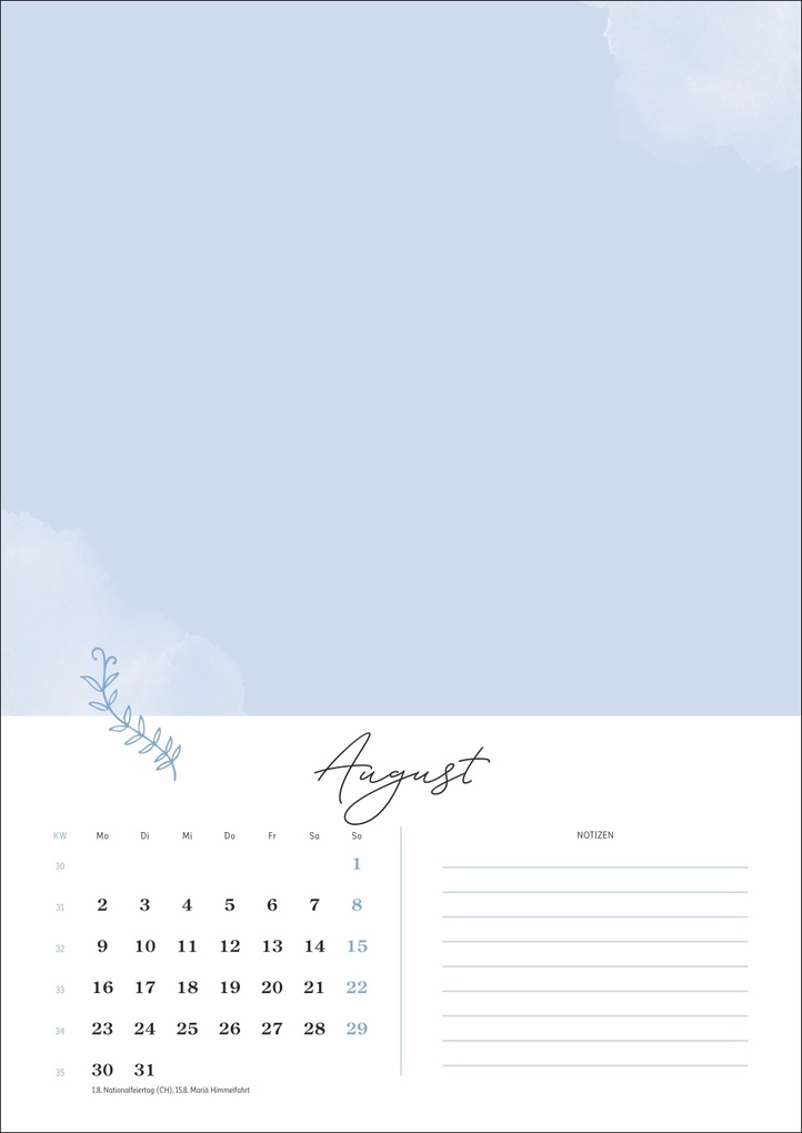 Weitere Ansicht: Kreativkalender Glücksmomente A4 2027