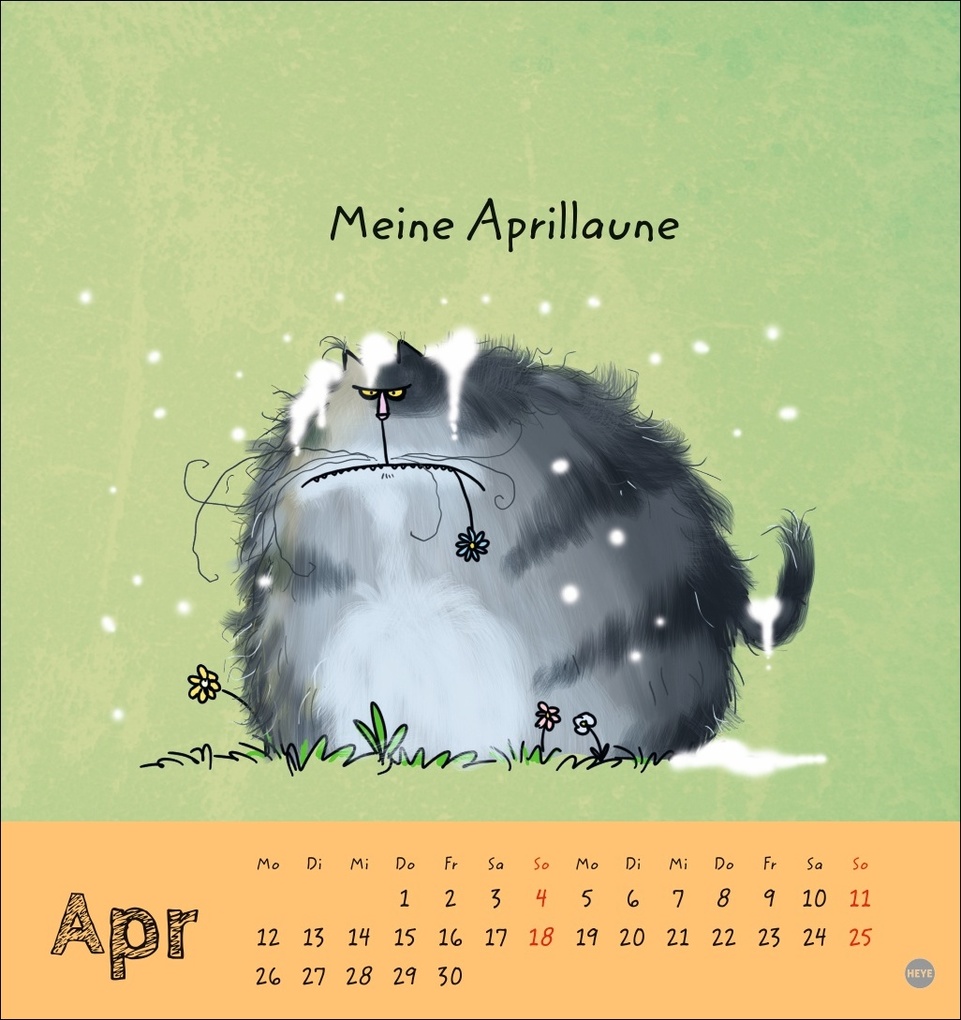 Weitere Ansicht: Catzz Postkartenkalender 2027 | Alexander Holzach